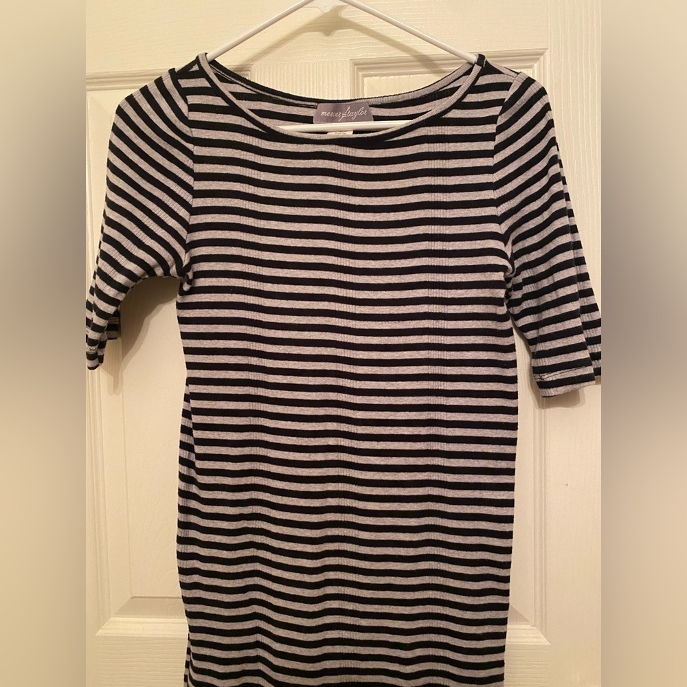 Striped Mercer & Taylor dress